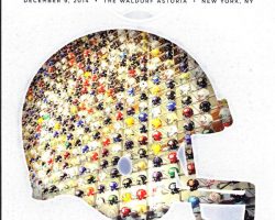 2014 College Football Hall of Fame program cover. 2014 College Football Hall of Fame program cover.