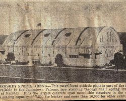 Hershey Sports Arena. April 12, 1946. Hershey Sports Arena. April 12, 1946.