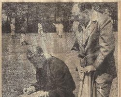 Checkup. April 13, 1946. Checkup. April 13, 1946.