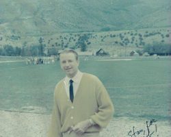 Bud Holscher, pro golfer, 1968. Bud Holscher, pro golfer, 1968.