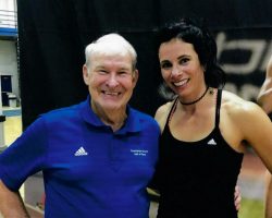 Stan Marshaus with Olympic Gold Medalist Jenn Suhr. Stan Marshaus with Olympic Gold Medalist Jenn Suhr.