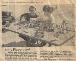 Nifty Playground. <em>Post-Journal</em> (Jamestown), May 31, 1977. Nifty Playground. May 31, 1977.