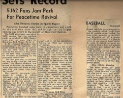 Sets Record. <em>Post-Journal</em> (Jamestown), May 2, 1946. Sets Record. May 2, 1946.