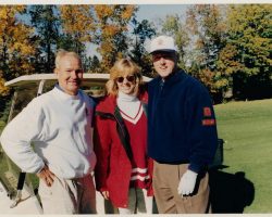 Stan Marshaus with Anne Jackson and President Bill Clinton in 1996. Stan Marshaus with Anne Jackson and President Bill Clinton in 1996.