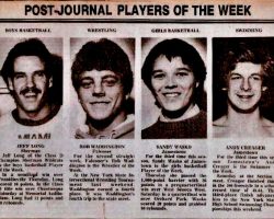 Post-Journal Players of the Week. <em>Post-Journal</em> (Jamestown). Post-Journal Players of the Week.