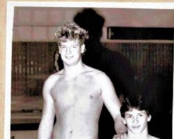 Andrew Creager with Tom Anderson. Andrew Creager with Tom Anderson.