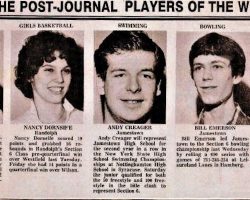 Post-Journal Players of the Week. <em>Post-Journal</em> (Jamestown). Post-Journal Players of the Week.