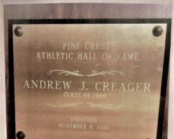 Pine Crest Athletic Hall of Fame. 1993. Pine Crest Athletic Hall of Fame. 1993..