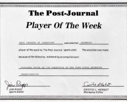 <em>Post-Jounral</em> Player Of The Week. <em>Post-Jounral</em> Player Of The Week.