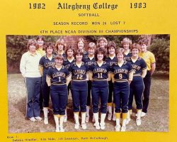 Allegheny basketball, 1982-83. Allegheny basketball, 1982-83.