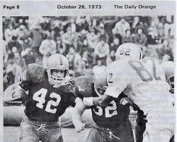 Sharp Turn. <em>The Daily Orange</em> (Syracuse University), October 26, 1973. Sharp Turn. October 26, 1973.