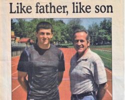 Like father, like son. <em>Observer</em> (Dunkirk), 2014. Like father, like son. 2014.