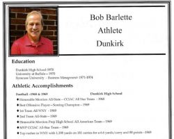 Bob Barlette's biography. Section VI Hall of Fame induction ceremony program. December 2, 2022. Bob Barlette's biography. Section VI Hall of Fame induction ceremony program. December 2, 2022.