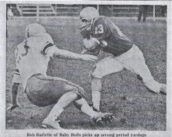 Baby Bulls Romp, 43-13, Against Syracuse Freshmen. October 17, 1970. Baby Bulls Romp, 43-13, Against Syracuse Freshmen. October 17, 1970.