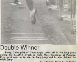 Double Winner. <em>Post-Journal</em> (Jamestown), May 1994. Double Winner. May 1994.