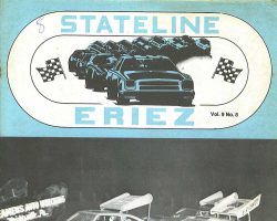Stateline Eriez Racing Program, 1978. Stateline Eriez Racing Program, 1978.