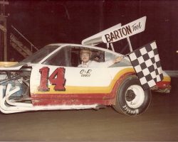 Dick Barton, sportsman, 1979. Dick Barton, sportsman, 1979.