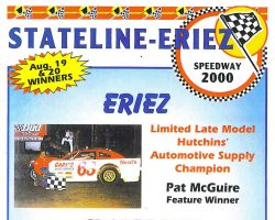 Stateline - Eriez Speedway, 2000. Stateline - Eriez Speedway, 2000.