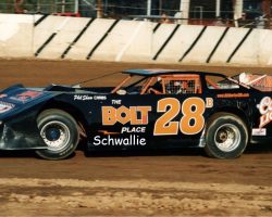 Dick Barton, MCR, 2002. Dick Barton, MCR, 2002.