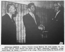 Officials Confer. <em>Post Journal</em> (Jamestown), May 27, 1964. Officials Confer. May 27, 1964.