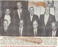 Honor Bedient. <em>Post-Journal</em> (Jamestown), October 22, 1964. Bedient10-22-64