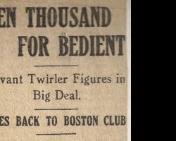 Ten Thousand for Bedient. 1912. Ten Thousand for Bedient. 1912.