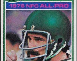 Bill Bergey trading card, Topps - 1977. Bill Bergey trading card, Topps - 1977.