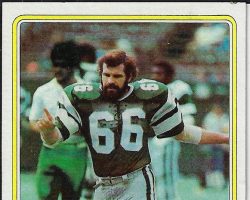 Bill Bergey trading card, Topps - 1980. Bill Bergey trading card, Topps - 1980.