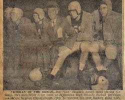 Veteran Of The Bench. <em>Post-Journal</em> (Jamestown), 1949. Veteran Of The Bench. Post-Journal (Jamestown), 1949.