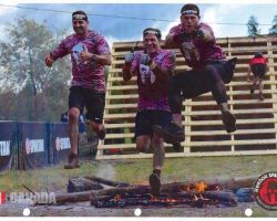 Bob Barlette at the Toronto Sparton obstacle race in 2017 with his sons, Steve and Nick. Bob Barlette at the Toronto Sparton obstacle race in 2017 with his sons, Steve and Nick.