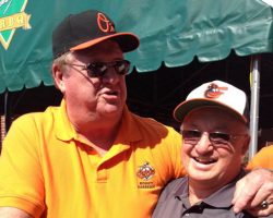 Dave Criscione with former MLB star Boog Powell. Pic taken at Camden Yards in Baltimore in 2012. Dave with former MLB star Boog Powell. Pic taken at Camden Yards in Baltimore in 2012.