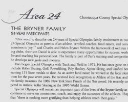 Bryner Family Award. 1995. Bryner Family Award. 1995.