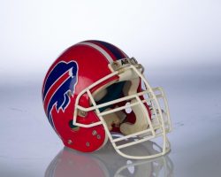 Buffalo Bills helmet. Buffalo Bills helmet.