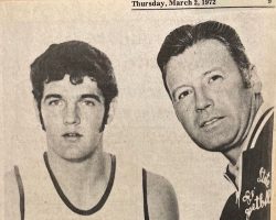 Bach Salutes Chuck Crist. March 2, 1972. Bach Salutes Chuck Crist. March 2, 1972.