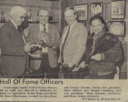 Hall Of Fame Officers. <em>Post-Journal</em> (Jamestown), 1986. Hall Of Fame Officers. 1986.