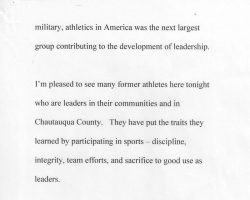 Patrick Damore's CSHOF induction speech. Page 4. February 15, 2010. Patrick Damore's CSHOF induction speech. Page 4. February 15, 2010.