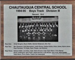 Chautauqua track, 1994-95. Chautauqua track, 1994-95.