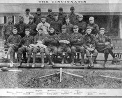 Cincinnati Reds, 1903.
Jack Harper, middle row on left. Cincinnati Reds, 1903. Jack Harper, middle row on left.
