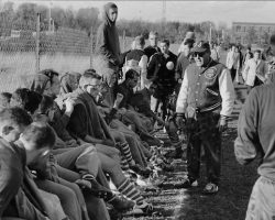Coaching soccer at Fredonia. Coaching soccer at Fredonia.