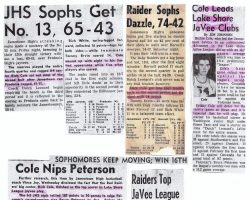 Jamestown High School basketball articles. Jamestown High School basketball articles.