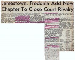 Jamestown High School basketball articles. Jamestown High School basketball articles.