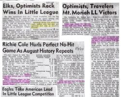 Little League baseball articles. Little League baseball articles.