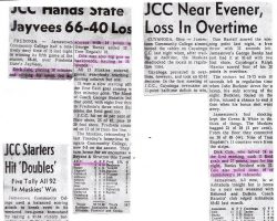 Jamestown Community College basketball articles. Jamestown Community College basketball articles.