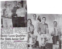 Golf articles. Golf articles.