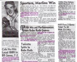 Babe Ruth baseball articles. Babe Ruth baseball articles.