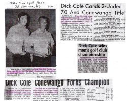 Golf articles. Golf articles.