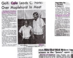 Golf articles. Golf articles.