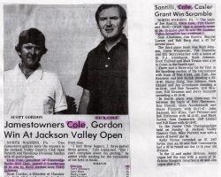 Golf articles. Golf articles.