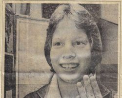 Buffalo Schoolgirls Olympic Score Nets Tributes From Classmates. <em>Courier-Express</em> (Buffalo), November 5, 1977. Buffalo Schoolgirls Olympic Score Nets Tributes From Classmates. November 5, 1977.