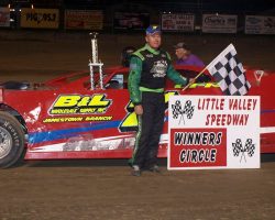 Dick Barton, Little Valley Speedway, September 17, 2011. Dick Barton, September 17, 2011.